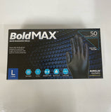 Heavy Duty Black Nitrile Gloves