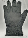 Heavy Duty Black Nitrile Gloves